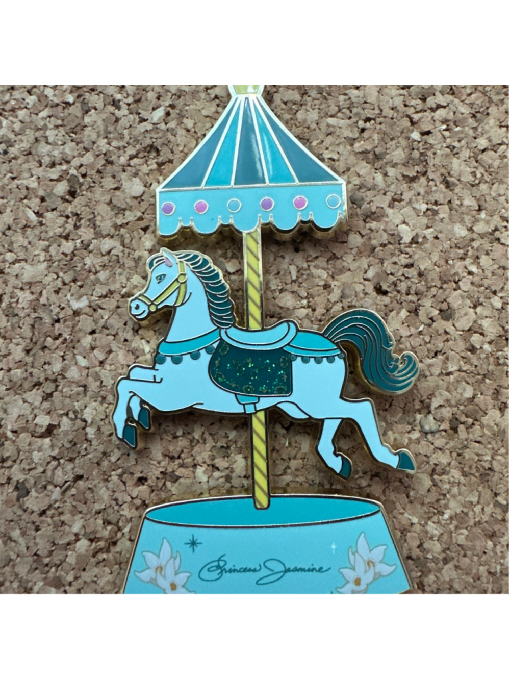 Disney PALM Jasmine - Royal Carousel Horses Mystery Pin